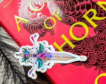 Fantasy Dagger Kindle Sticker | Booktok | Bookish