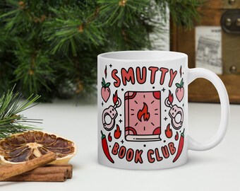 Smutty Book Club Ceramic Mug - Gift For Book Lovers!