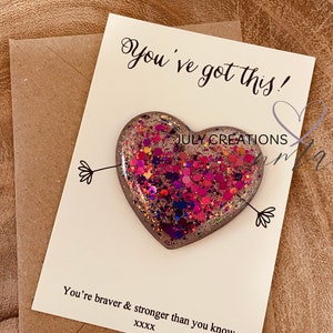Du hast diese Geschenk & Karte, Positivität Taschenumarmung, Positivität Briefkastengeschenk, Affirmationskarte