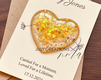 Personalised Baby Loss Pocket Hug – Miscarriage Memorial Gift