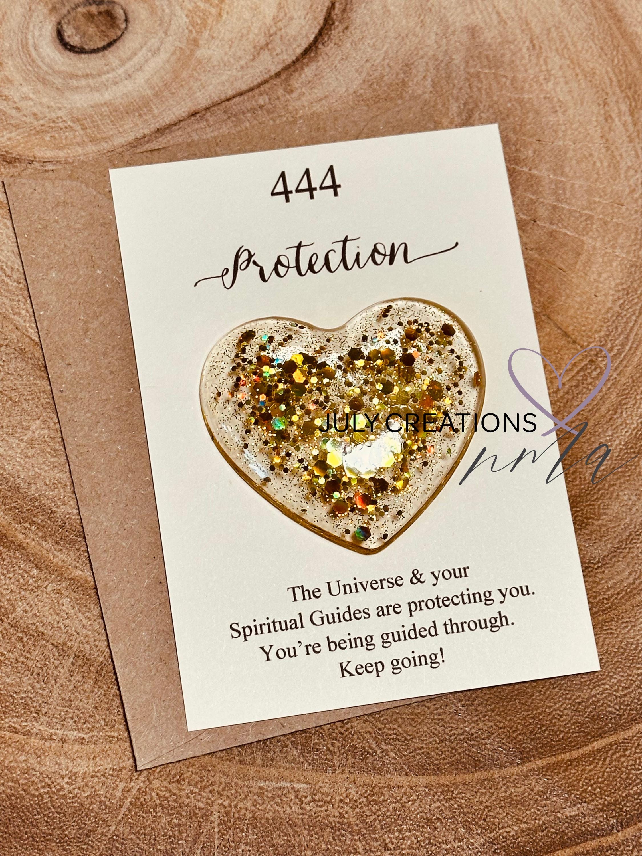 444 Angel Number Pocket Hug: Protection & Guidance Gift Card