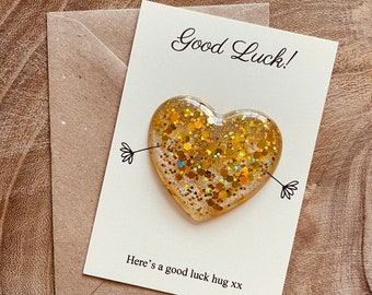 Sending You Good Luck, Pocket Hug, Hug Token, Good Luck Gift