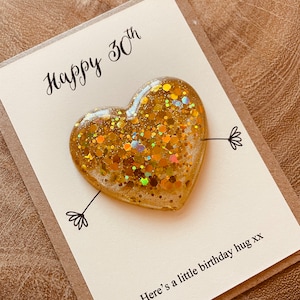 Cadeau 30e anniversaire, carte 30e anniversaire, cadeau 30e anniversaire fille, 30e anniversaire maman, 30e anniversaire ami, câlin de poche anniversaire