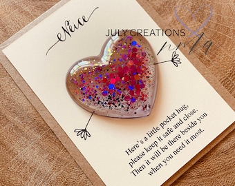 Niece pocket hug, niece gifts, niece token