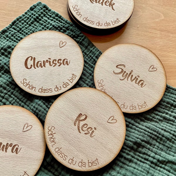 Wooden Name Tags Wedding Boho Vintage Wedding Name Tags Place Cards Place Cards Seating Arrangement