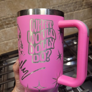 40 oz dolly parton tumbler