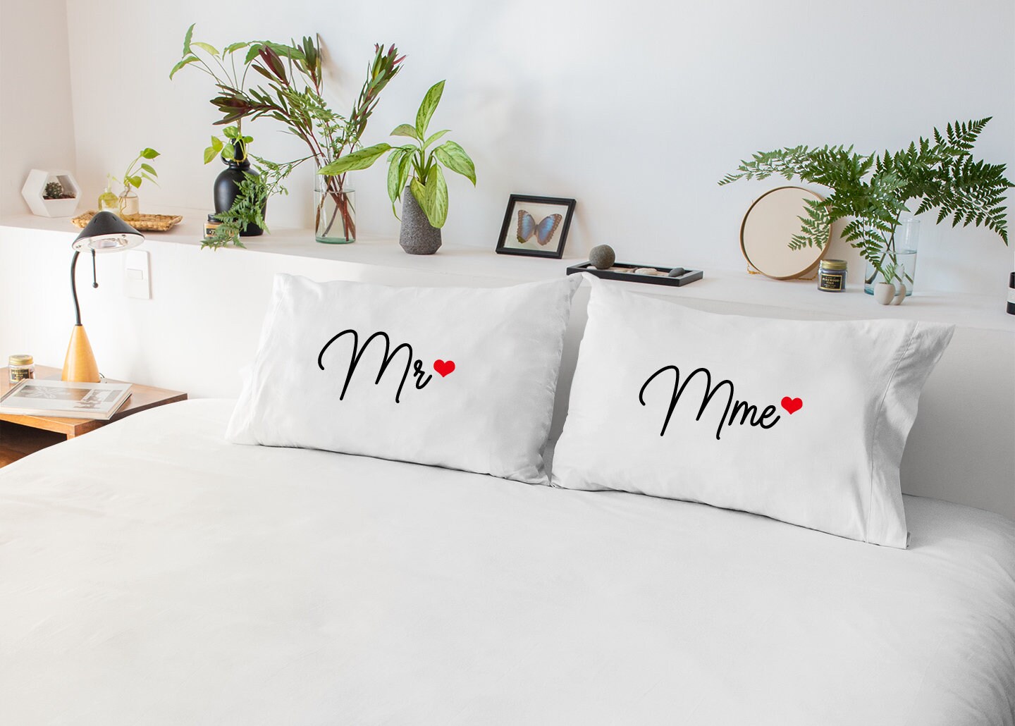 Taies d'oreillers Couple - Mr et mme