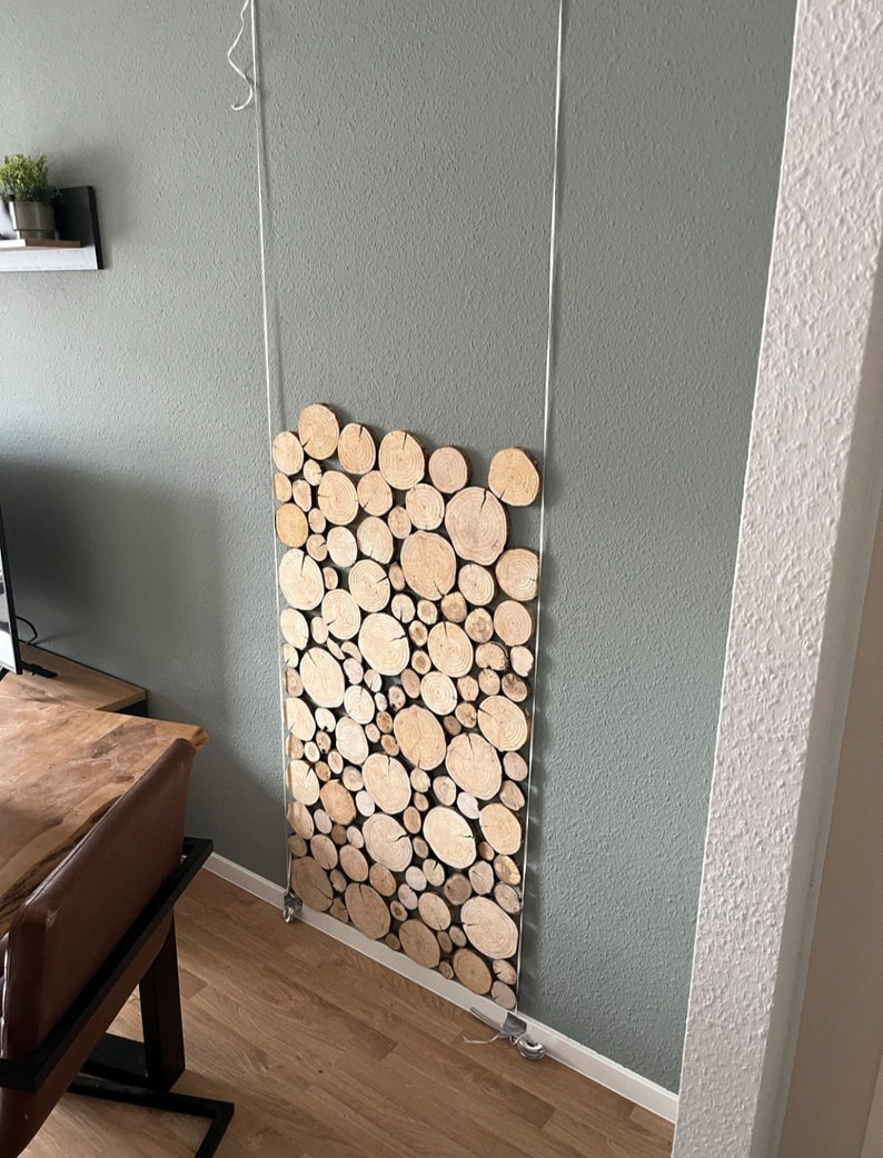 250 St. weit über 2qm Baumscheiben Naturholzscheiben, Holzfliesen in verschiedenen Größen Farben und Formen für Wand oder Deckenverkleidung Bild 2