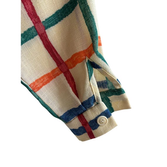 Patchington Vintage Button Down Blouse Womens Col… - image 7