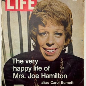 LIFE Magazine May 1971 Carol Burnett Cover Vintage Ephemera