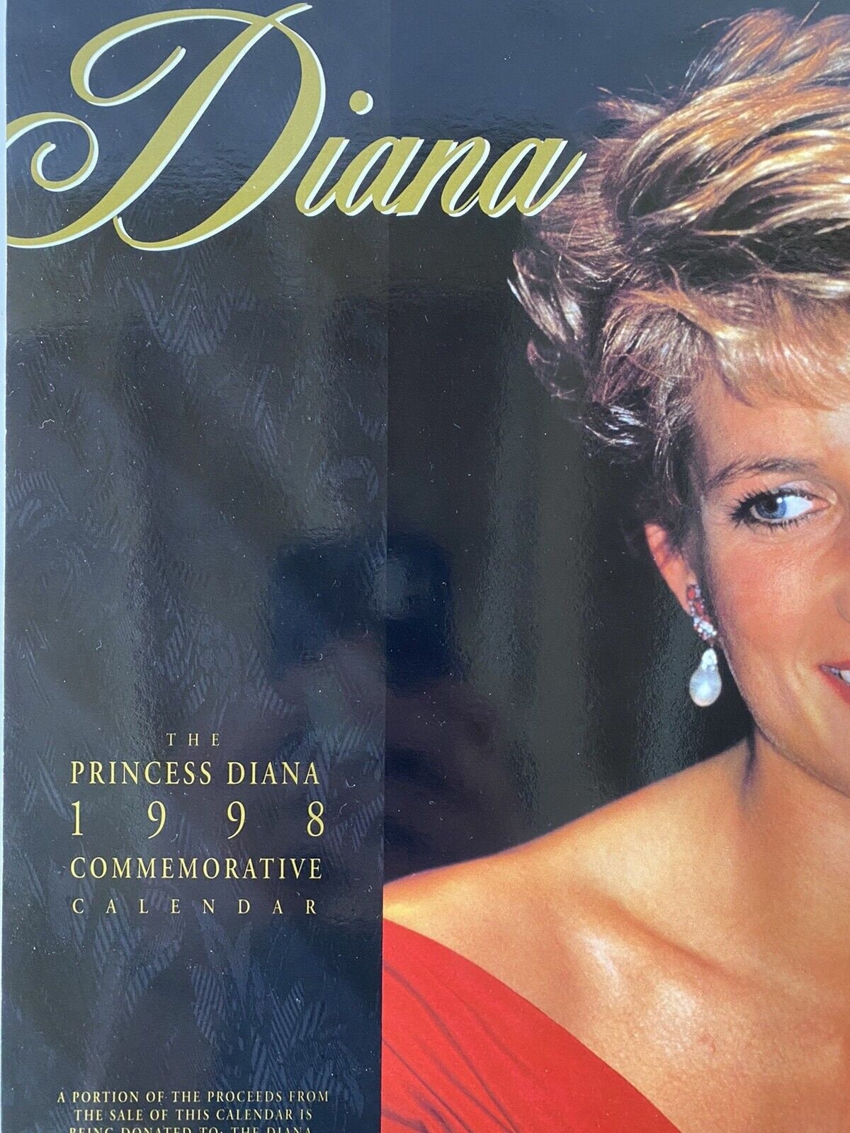 The Princess Diana 1998 Commemorative Calendarprincess of Wales/queen