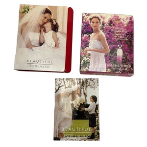 Estee Lauder 2005 Perfume Samples Beautiful & Pleasures Intense Plus Lotion