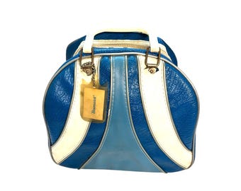 60s後半-70s FrenchVintage bowling bag 70s Bowling Bag Complete, Inc Adidas Bowling Shoes Bag