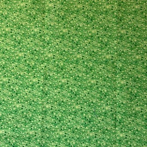 Bolhas verdes - Tecido de algodão para quilting - 2/3 jardas - Textura de bolhas verde-limão