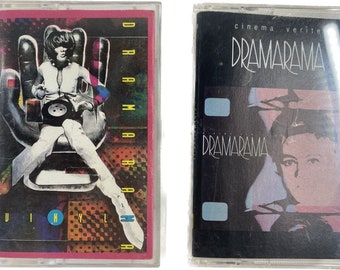 Dramarama - Cinéma Vértité and Vinyl Cassette Tape Set of 2 Preowned Tapes unbranded