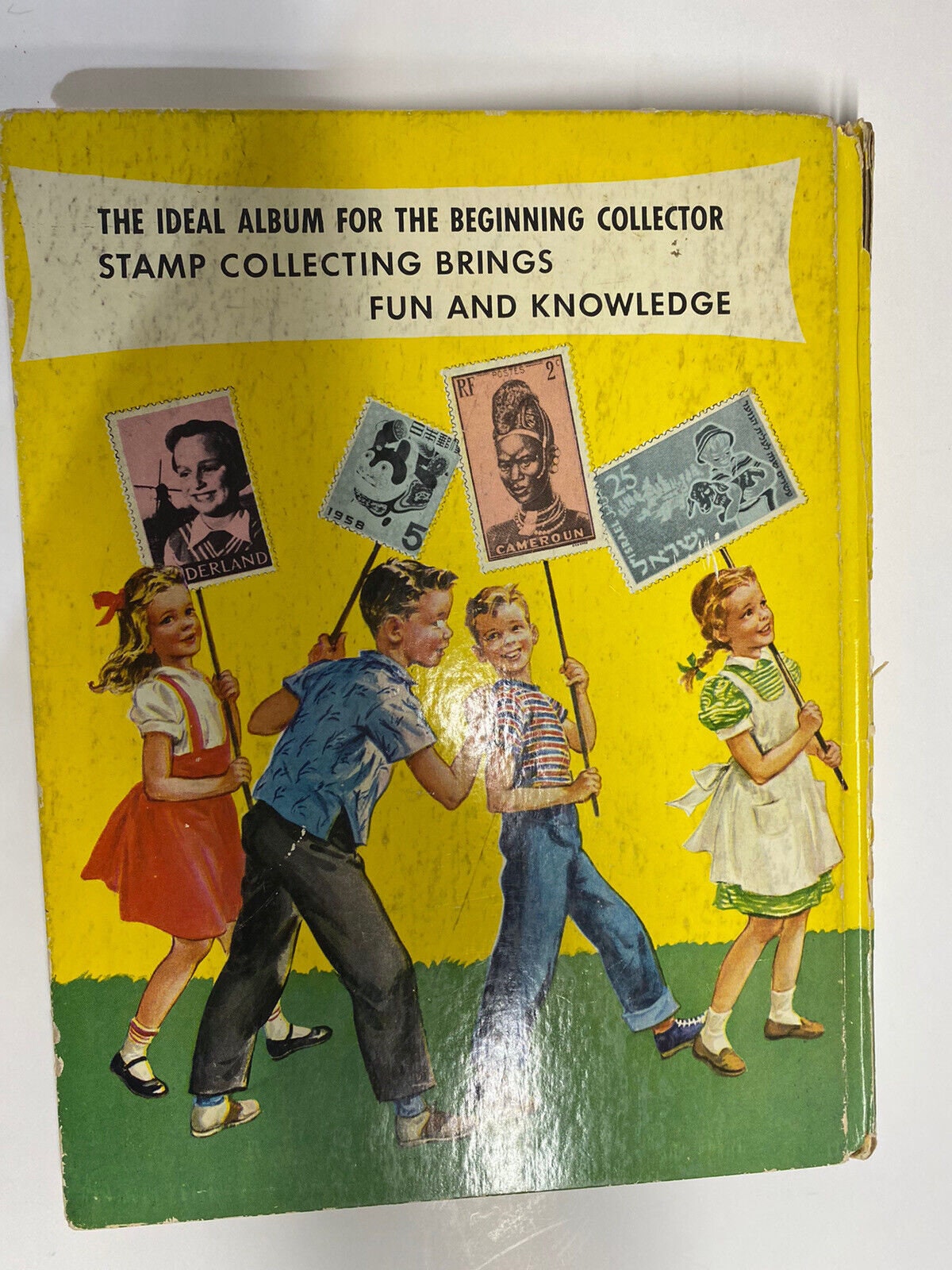 Vintage Postage Stamp Books modern Postage Stamp Album 194050 my First