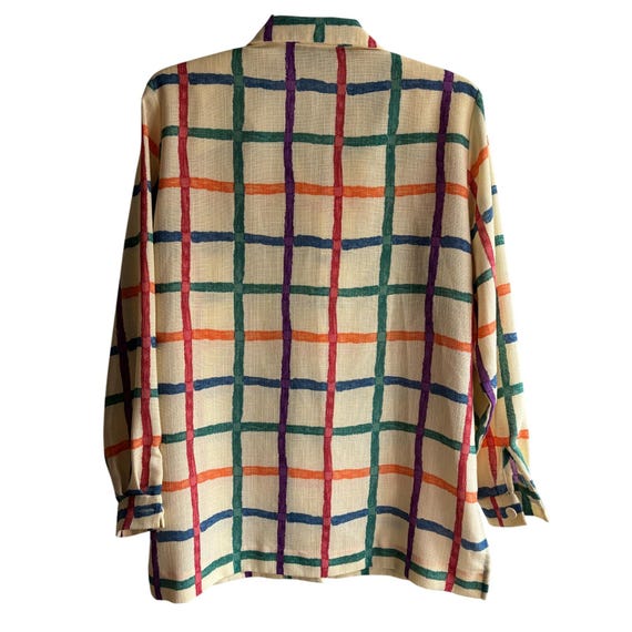 Patchington Vintage Button Down Blouse Womens Col… - image 2
