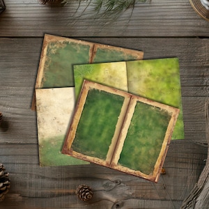 Mini Pack Golf Scrapbook Paper Alta qualità Digital Journal Vintage Golf Carta stampabile Green Grass Golfer Gifts Digi Instant Download DG01