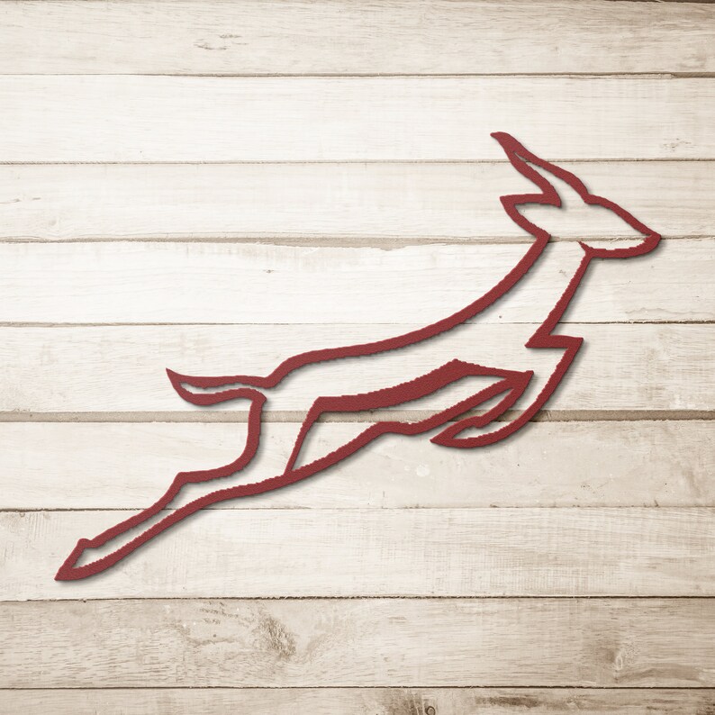 South Africa Springboks Metal Wall Art Bokke Wall Decor Etsy Australia