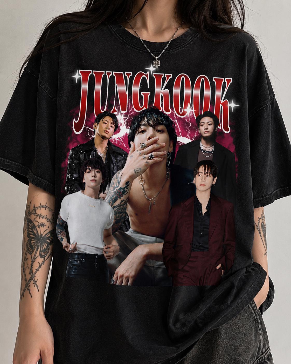 BTS ジョングク マクド&TEAM Tシャツ セット　No.153 ジョングクのシャツ - Etsy 日本