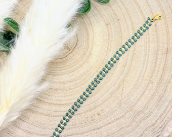 wheat chain bracelet