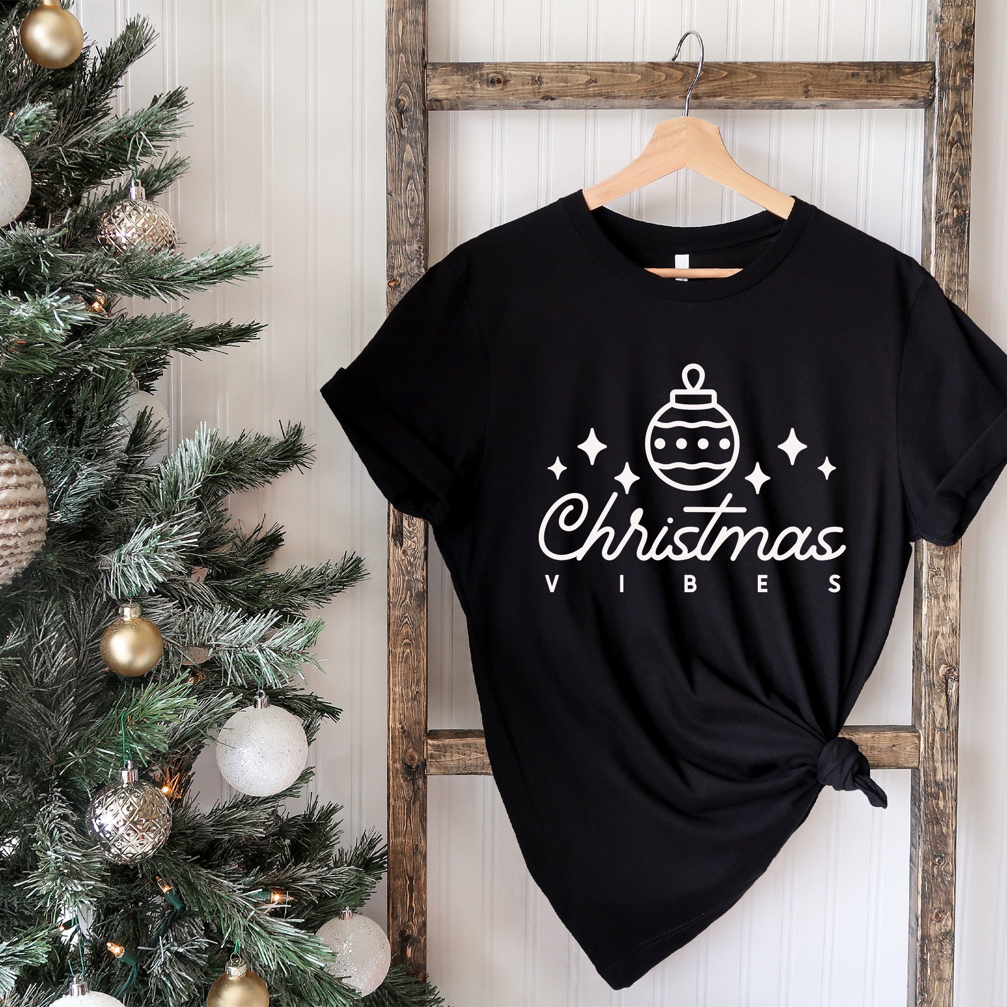 Etsy for Women, Family Shirts - Christmas Shirts, Christmas Gifts Christmas Shirt, Vibes for Christmas Funny Group Shirts Matching Women, Christmas