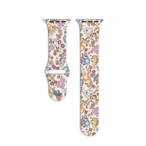 Apple iwatch floral design. Apple Watch band for all series.