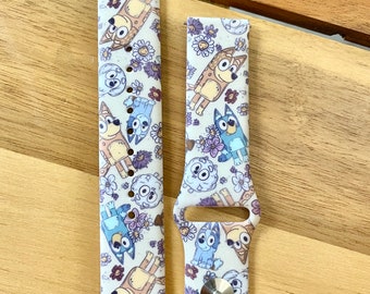 Samsung 22mm Watch Band floral design. Samsung Watch band.