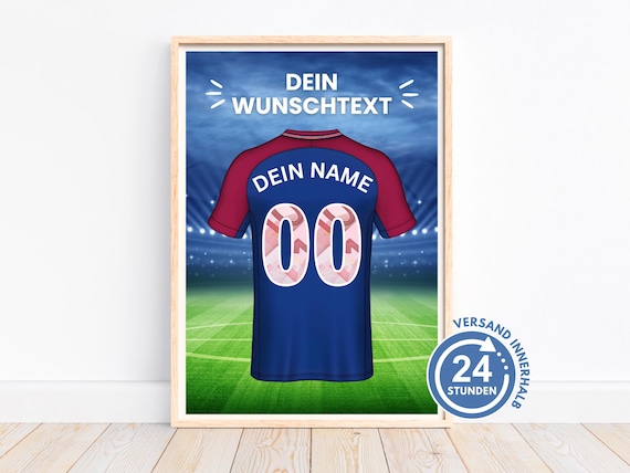 Personalized Cash Gift Football Jersey - Birthday Gift for Boys