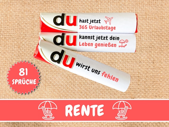 Download 81 Duplo Banderolen Rente Geschenk, Ruhestand Geschenk für Kollegen, Duplo Geschenkbox, persönliche Geschenke, DIY Geschenkidee