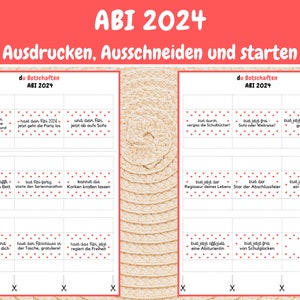 71 Duplo Banderolen Abitur 2024 Prüfung Bestaden Geschenk Abi, Persönliches Geschenk Last Minute Abitur Schulabschluss 2024, Download Bild 7