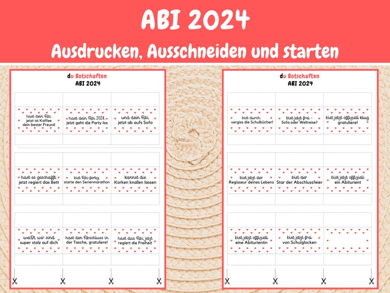 71 Duplo Banderolen Abitur 2024 Prüfung Bestaden Geschenk Abi, Persönliches Geschenk Last Minute Abitur Schulabschluss 2024, Download Bild 7