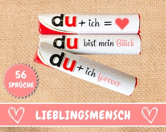 Download: You are love messages Duplo banderoles gift idea best friend, Valentine's Day gift partner anniversary, Duplo gift box