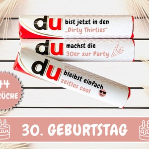 Download: 44 Duplo banderoles, 30th birthday present, birthday present best friend, 30th birthday wife, last minute present