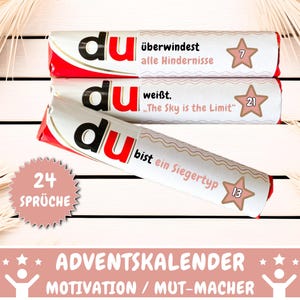 24 Duplo banderoles Advent calendar motivational sayings, Duplo messages affirmation encouragement gift, Advent calendar children, download