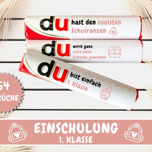 54 Duplo Banderols Cadeau de scolarisation Rentrée scolaire Idée cadeau personnalisée Rentrée scolaire, Cadeau de remplissage de sac d'école pour écolier, Télécharger