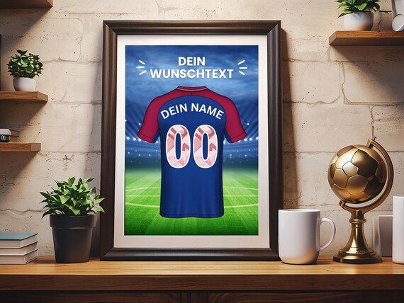 Personalized Cash Gift Football Jersey - Birthday Gift for Boys