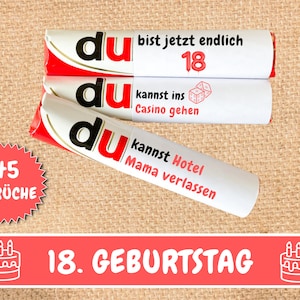 Duplo Banderolen Du Botschaften Endlich 18 Kinder Duplo Banderolen 18 Geburtstag Geschenk Last Minute Geschenkidee Volljährig Download
