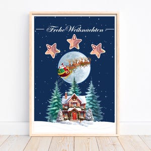 Money gift Christmas wish fulfiller, small Christmas gifts, handmade gift, woman Christmas gift man, gift idea, PDF