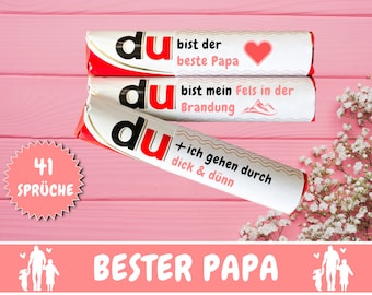 41 Duplo Banderollen Beste papa cadeau Vaderdag, Duplo geschenkdoos, u bericht favoriete persoon, persoonlijk verjaardagscadeau, PDF