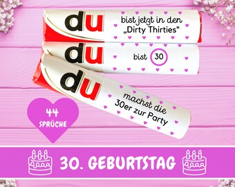 44 Duplo banderoles regalo per il trentesimo compleanno, regalo di compleanno migliore amica, donna per il trentesimo compleanno, regalo di compleanno per donne, download