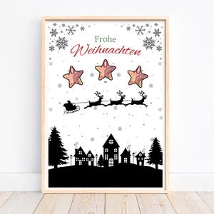Geldgeschenk Weihnachten Wunscherfüller, Kleine Weihnachtsgeschenke, handgemachtes Geschenk, Frau Weihnachtsgeschenk Mann, Geschenkidee, PDF