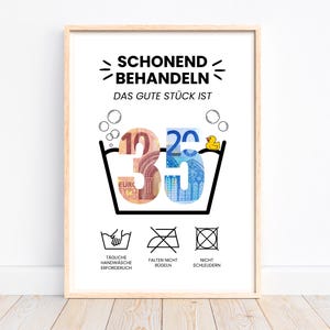 Geldgeschenk 35 Geburtstag Geschenk, kreatives Geldgeschenk Geburtstag Geschenkidee, Das gute Stück ist 35, Last Minute Geschenk, Download