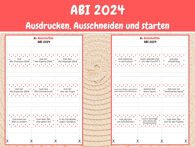 71 Duplo Banderolen Abitur 2024 Prüfung Bestaden Geschenk Abi, Persönliches Geschenk Last Minute Abitur Schulabschluss 2024, Download Bild 5