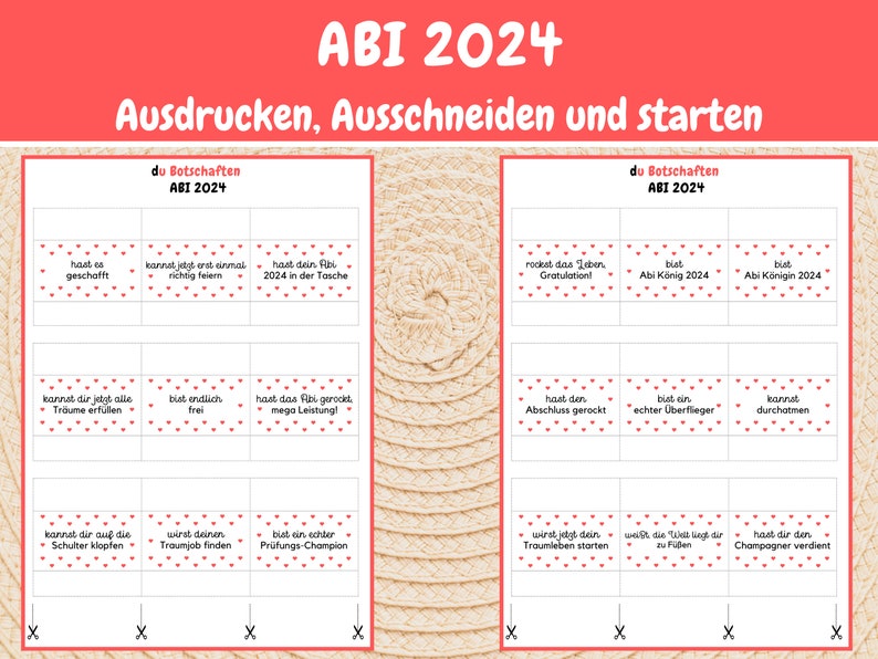 71 Duplo Banderolen Abitur 2024 Prüfung Bestaden Geschenk Abi, Persönliches Geschenk Last Minute Abitur Schulabschluss 2024, Download Bild 4