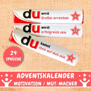 24 Duplo banderoles Advent calendar motivational sayings, Duplo messages affirmation encouragement gift, Advent calendar children, download
