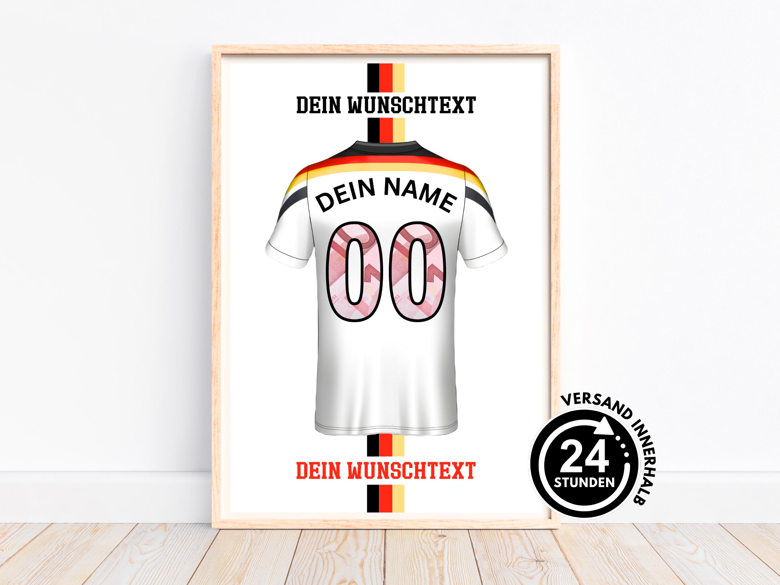 ウェア CASH FOOTBALL JERSEY Personalized Cash Gift Football Jersey - Birthday Gift for Boys