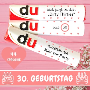 44 Duplo banderoles, 30th birthday gift, birthday gift best friend, 30th birthday woman, birthday gift men, download