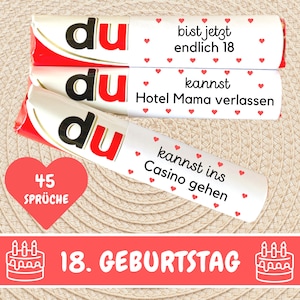Duplo Banderolen Du Botschaften Endlich 18 Kinder Duplo Banderolen 18 Geburtstag Geschenk Last Minute Geschenkidee Volljährig Download