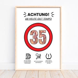 Regalo de dinero para su cumpleaños número 35, idea de regalo de tarjeta de cumpleaños creativa, regalo de cumpleaños Tempo 35, regale dinero para su cumpleaños, descargar